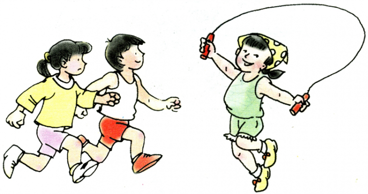 Việc vận động phù hợp giúp trẻ phát triển bình thường về thể chất