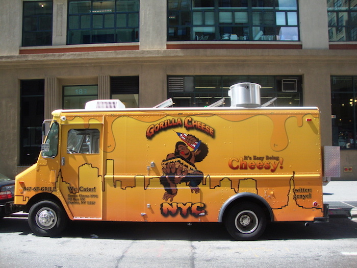 Xe tải bán đồ ăn Gorilla Cheese NYC - New York, Hoa Kỳ